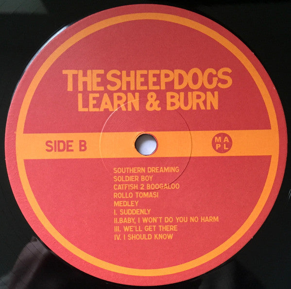 The Sheepdogs : Learn & Burn (LP, Album, RE)
