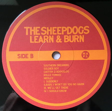 The Sheepdogs : Learn & Burn (LP, Album, RE)