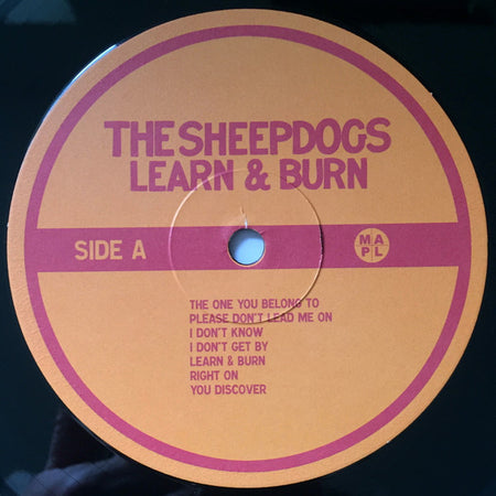 The Sheepdogs : Learn & Burn (LP, Album, RE)