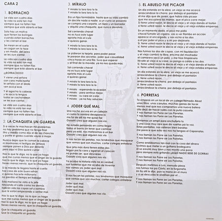 Porretas : No Tenemos Solución (LP, Album, RE)