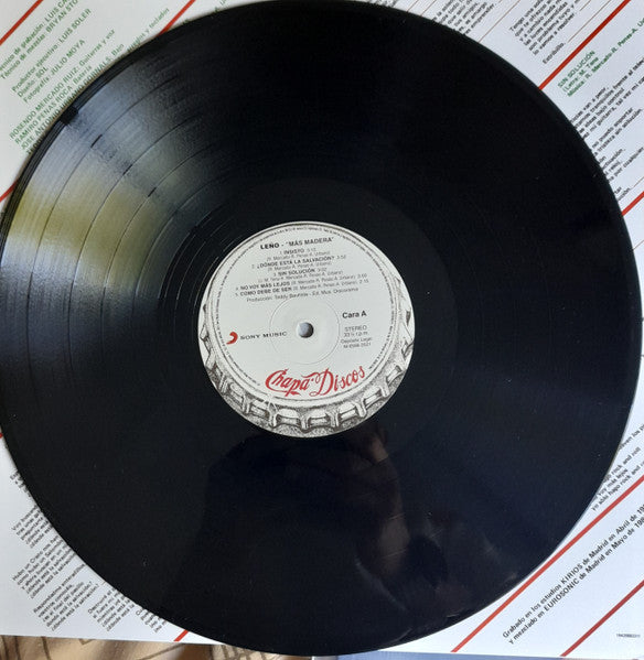 Leño : Más Madera (LP, Album, RE)