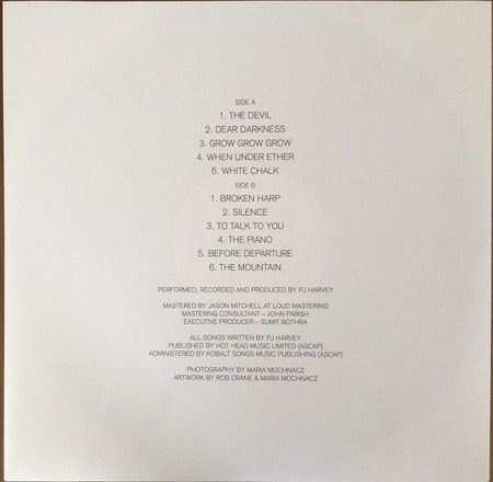PJ Harvey : White Chalk - Demos (LP, Album)