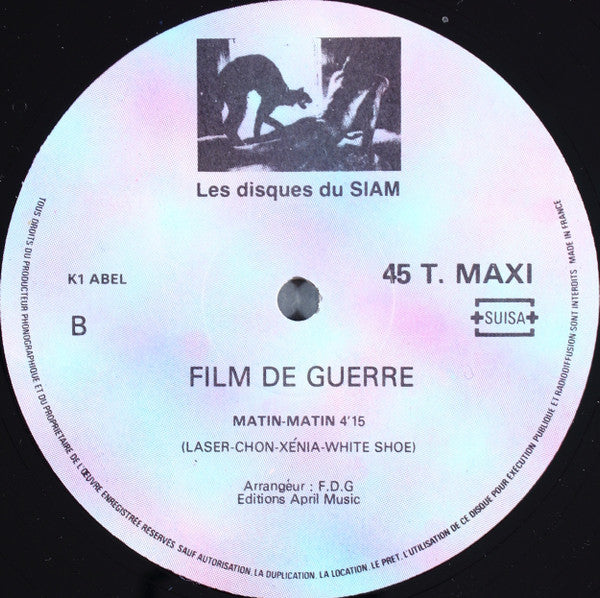 Film De Guerre : Film De Guerre (12", Maxi)