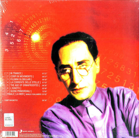 Battiato* : Campi Magnetici  (2xLP, Album, Ltd, RE, Red)