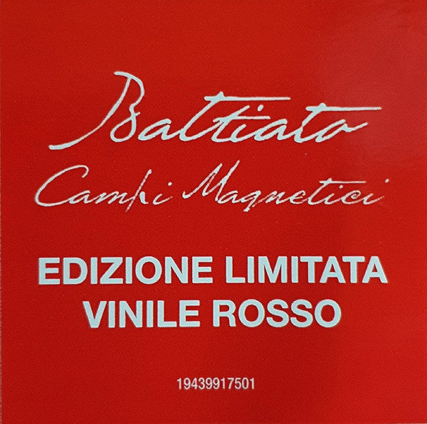 Battiato* : Campi Magnetici  (2xLP, Album, Ltd, RE, Red)