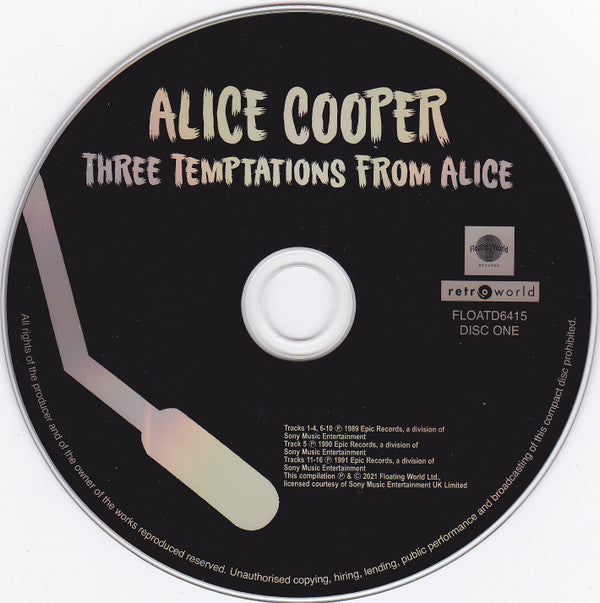 Alice Cooper (2) : Three Temptations From Alice (CD, Comp)