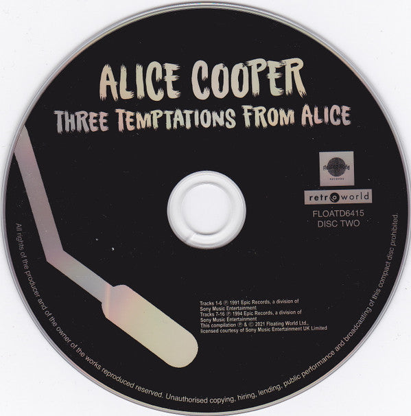 Alice Cooper (2) : Three Temptations From Alice (CD, Comp)