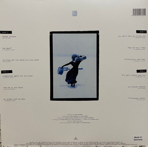 Tina Turner : Foreign Affair (2xLP, Album, RE, RM, Whi)