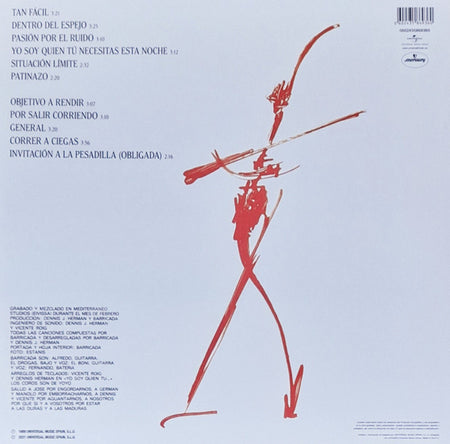 Barricada : Pasión Por El Ruido (LP, Album, RE)
