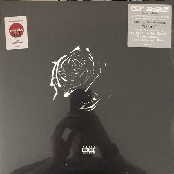 Pop Smoke : Shoot For The Stars Aim For The Moon (2xLP, Album, Ltd, Mar)