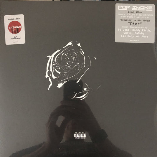Pop Smoke : Shoot For The Stars Aim For The Moon (2xLP, Album, Ltd, Mar)