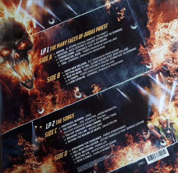 Various : The Many Faces Of Judas Priest (A Journey Through The Inner World Of Judas Priest) (2xLP, Comp, Ltd, Yel)