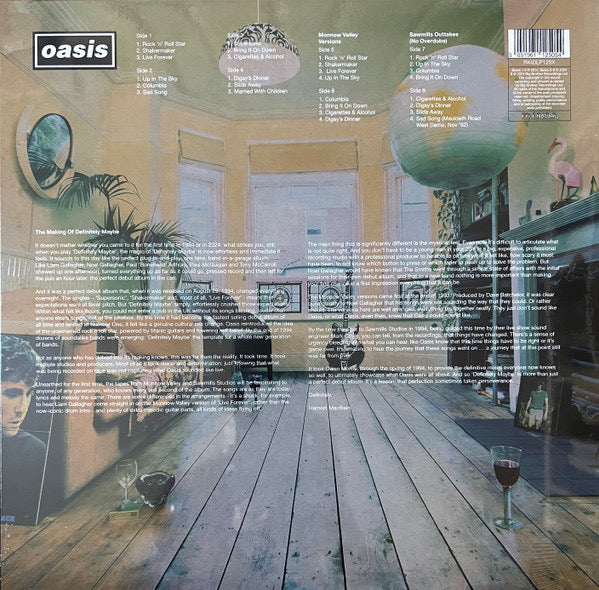 OASIS - Definitely Maybe (30th Anniversary Deluxe Edition) - Quiosco Morrison