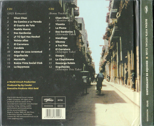 Buena Vista Social Club : Buena Vista Social Club ★ Edición 25 Aniversario (CD, Album, RE, RM + CD, Comp + Comp, 25 )