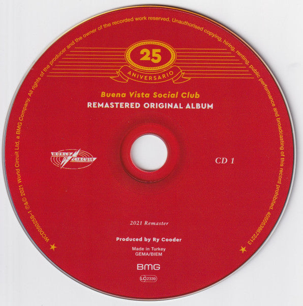 Buena Vista Social Club : Buena Vista Social Club ★ Edición 25 Aniversario (CD, Album, RE, RM + CD, Comp + Comp, 25 )