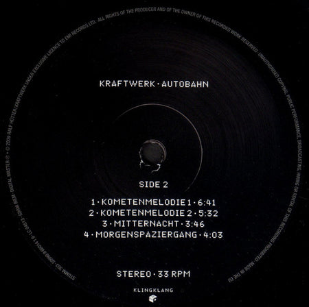 Kraftwerk : Autobahn (LP, Album, RE, RM, 180)