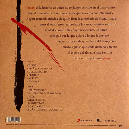 La Oreja De Van Gogh : Guapa (LP, Album, RE, Red)