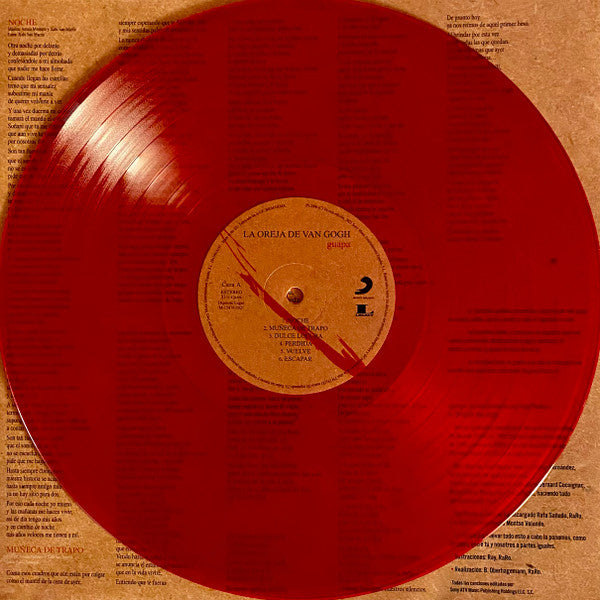 La Oreja De Van Gogh : Guapa (LP, Album, RE, Red)