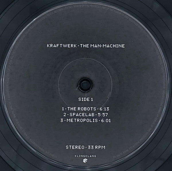 Kraftwerk : The Man•Machine (LP, Album, RE, RM, 180)