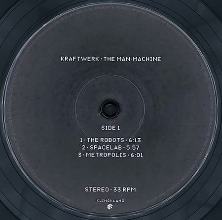 Kraftwerk : The Man•Machine (LP, Album, RE, RM, 180)