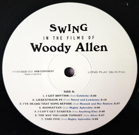 Various : Swing In The Films Of Woody Allen (LP, Comp, Ltd, RE, 180)