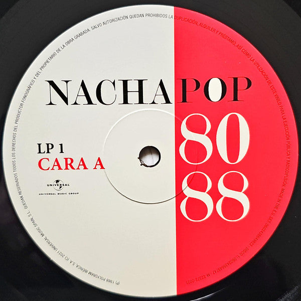 Nacha Pop : Nacha Pop 80 88 (2xLP, Album, RE, RM)