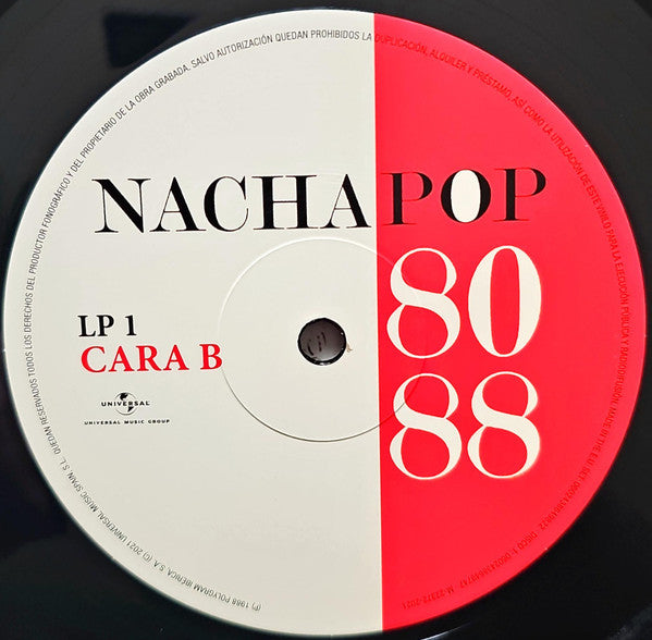 Nacha Pop : Nacha Pop 80 88 (2xLP, Album, RE, RM)
