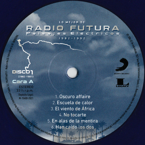 Radio Futura : Lo Mejor De Radio Futura: Paisajes Eléctricos (1982-1992) (2xLP, Comp, RE, Blu)