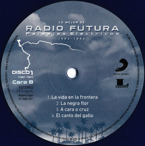 Radio Futura : Lo Mejor De Radio Futura: Paisajes Eléctricos (1982-1992) (2xLP, Comp, RE, Blu)