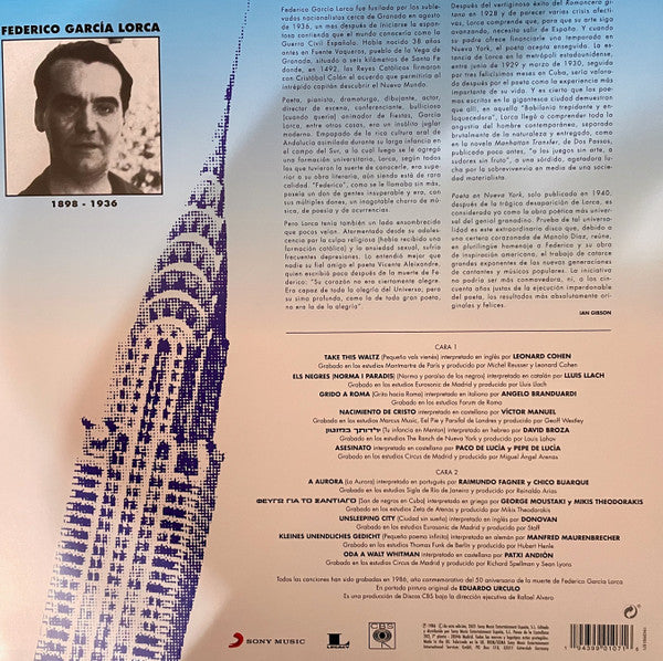Various : Poetas En Nueva York (LP, Comp, RE)