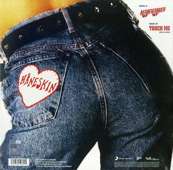 Måneskin : Mammamia (12", Single, Ltd, Pic)