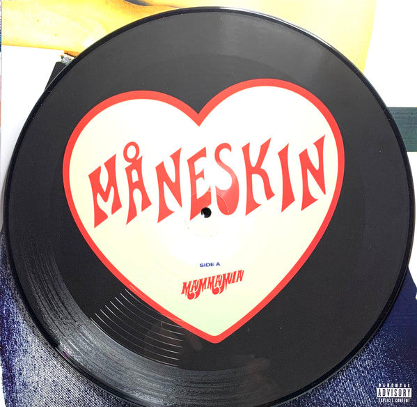 Måneskin : Mammamia (12", Single, Ltd, Pic)