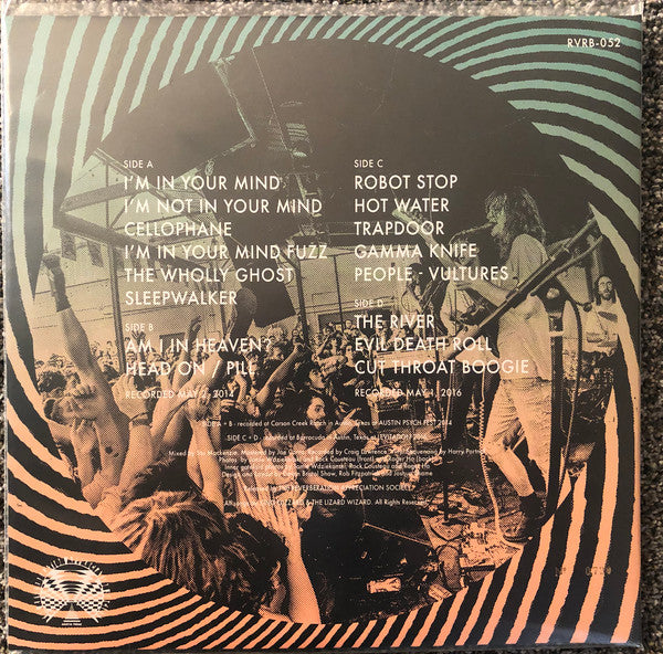 King Gizzard And The Lizard Wizard : Live At Levitation (2xLP, Comp, Ltd, Num, Gam)