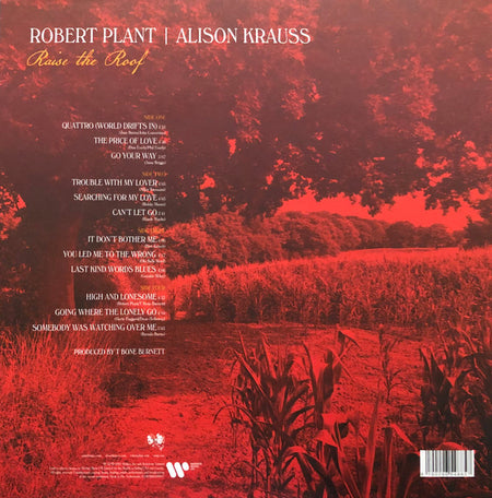 Robert Plant | Alison Krauss : Raise The Roof (2xLP, Album, Ltd, Red)