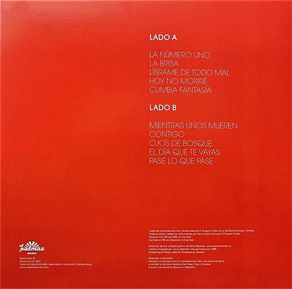 El Dragón Criollo : Pase Lo Que Pase (LP, Album, Tra)