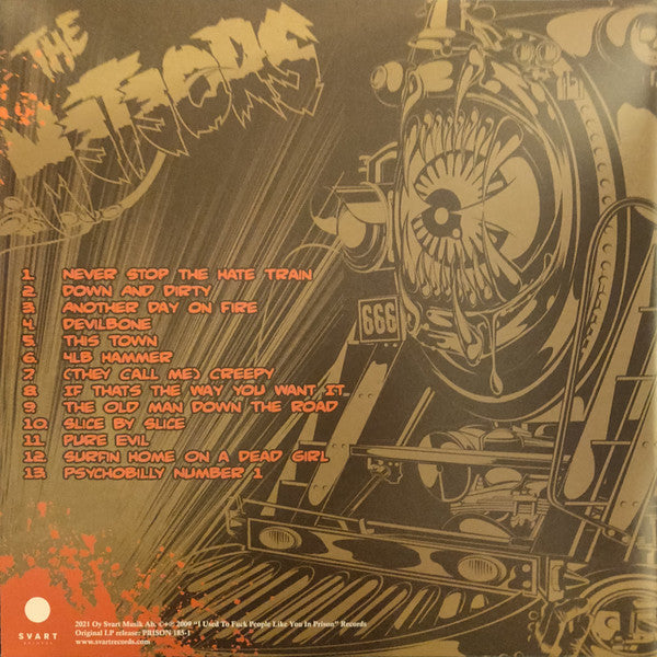 The Meteors (2) : Hell Train Rollin (LP, Album, RE)