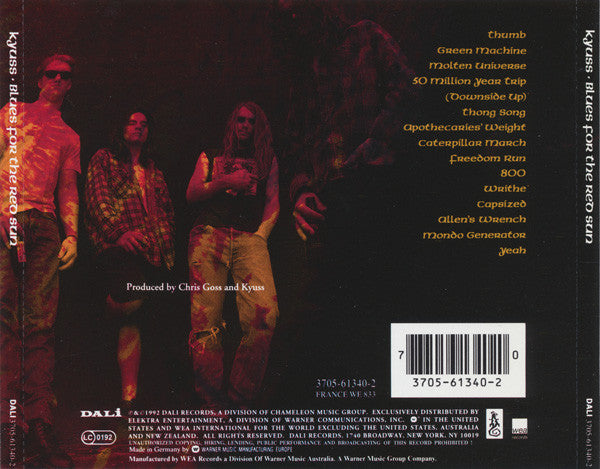 Kyuss : Blues For The Red Sun (CD, Album, RE)