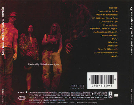 Kyuss : Blues For The Red Sun (CD, Album, RE)