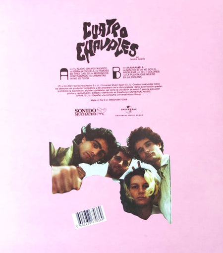 Carolina Durante : Cuatro Chavales (LP, Album, Red)