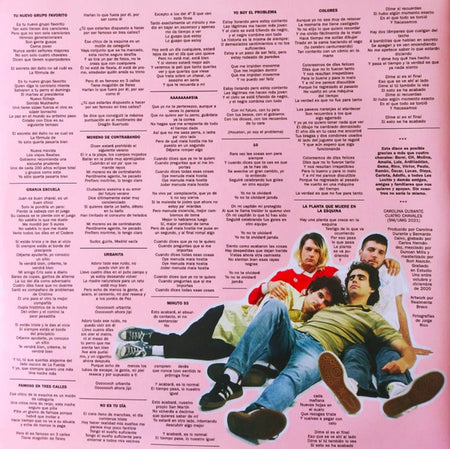 Carolina Durante : Cuatro Chavales (LP, Album, Red)