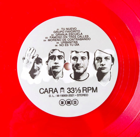 Carolina Durante : Cuatro Chavales (LP, Album, Red)