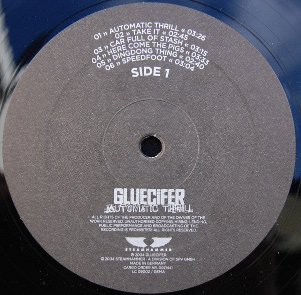 Gluecifer : Automatic Thrill (LP, Album)