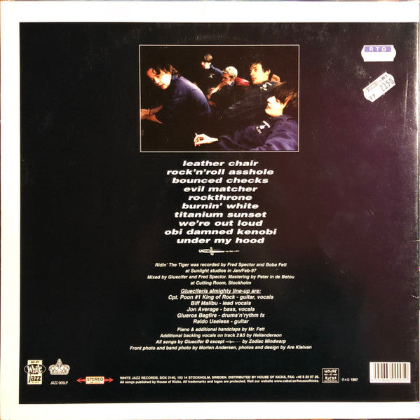 Gluecifer : Ridin' The Tiger (LP, Album)