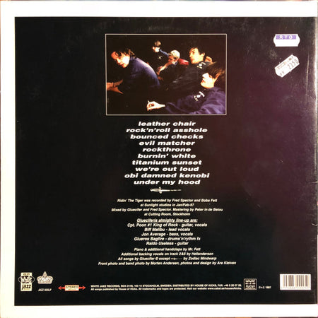 Gluecifer : Ridin' The Tiger (LP, Album)