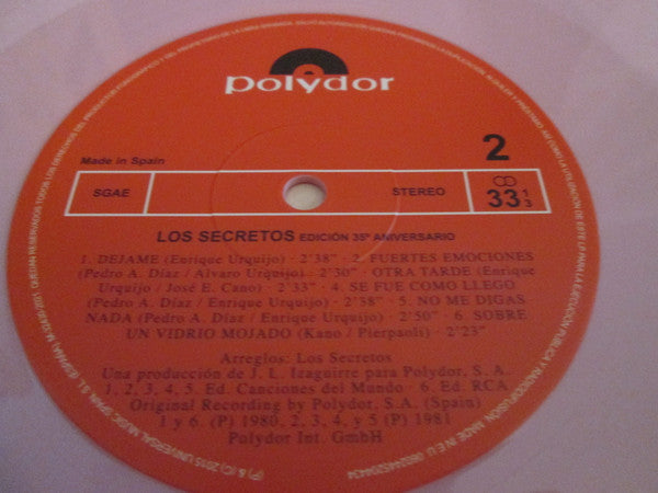 Los Secretos : Los Secretos (LP, Album, RE, RM, Cle)