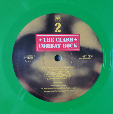 The Clash : Combat Rock (LP, Album, Ltd, RE, RM, Gre)