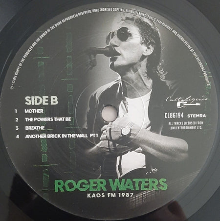 Roger Waters : KAOS FM 1987 (LP, Unofficial, 180)
