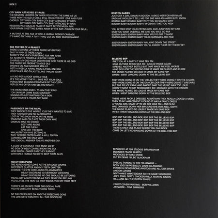 Charged G.B.H* : City Baby Attacked By Rats (LP, Album, RSD, Ltd, RE, Lim)