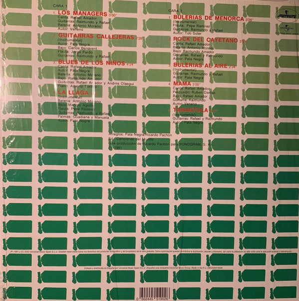 Pata Negra : Pata Negra  (LP, Album, RE)