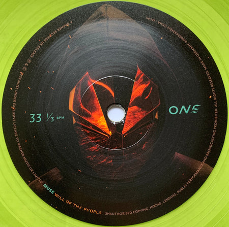 Muse : Will Of The People (LP, Album, Ltd, Yel)